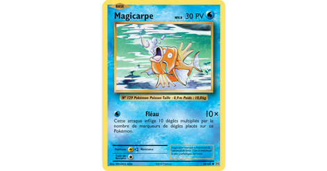 Magicarpe Carte Pok Mon Pok Mon Xy Evolutions