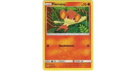 Flamajou Carte Pok Mon Ombres Ardentes