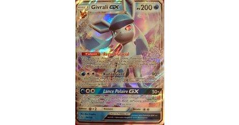 Givrali GX carte Pokémon 39 156 Ultra Prisme