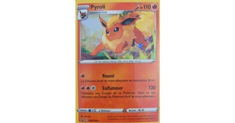 Pyroli Carte Pok Mon Swsh Cartes Promo Black Star P E Et Bouclier