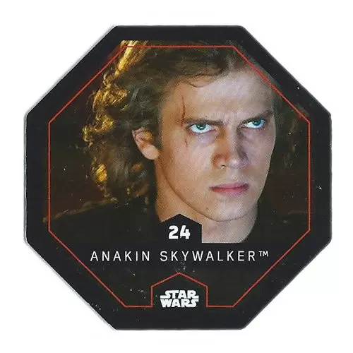 Cartes LECLERC : Star Wars  2015 - Anakin Skywalker