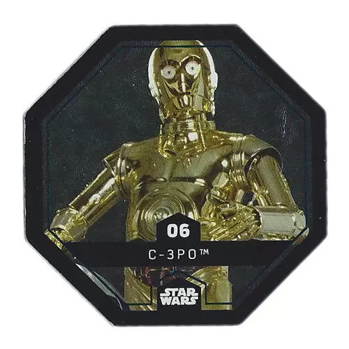 Cartes LECLERC : Star Wars  2015 - C-3PO