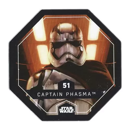 Cartes LECLERC : Star Wars  2015 - Captain Phasma