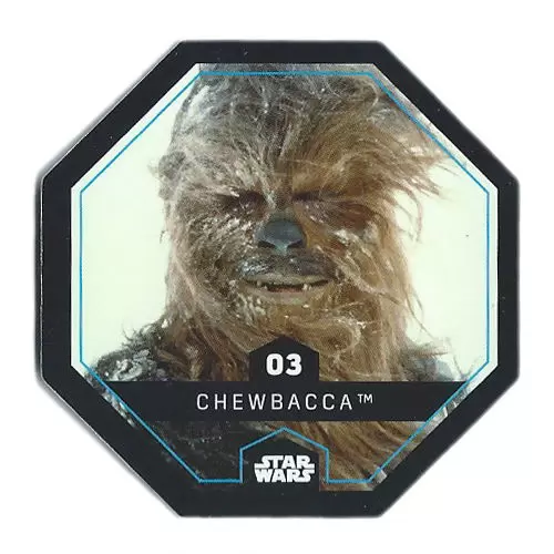 Cartes LECLERC : Star Wars  2015 - Chewbacca