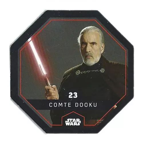 Cartes LECLERC : Star Wars  2015 - Count Dooku