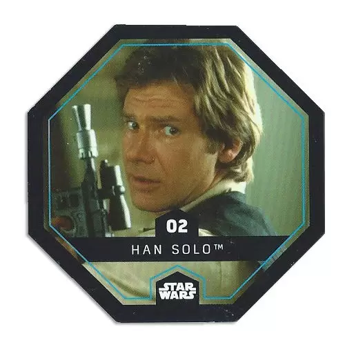 Cartes LECLERC : Star Wars  2015 - Han Solo