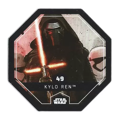 Cartes LECLERC : Star Wars  2015 - Kylo Ren
