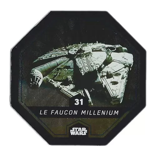 Cartes LECLERC : Star Wars  2015 - La Faucon Millenium