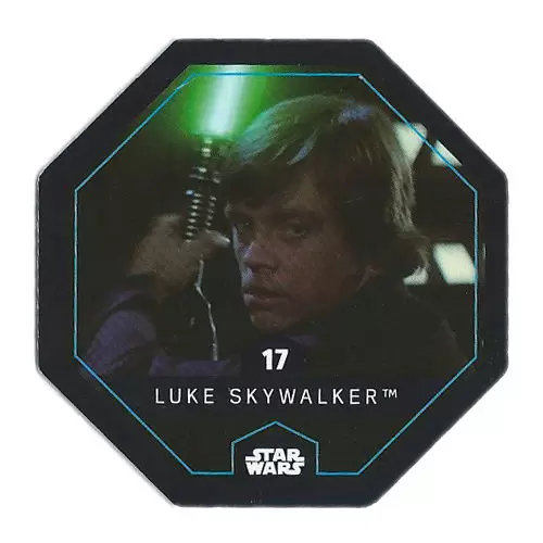 Cartes LECLERC : Star Wars  2015 - Luke Skywalker