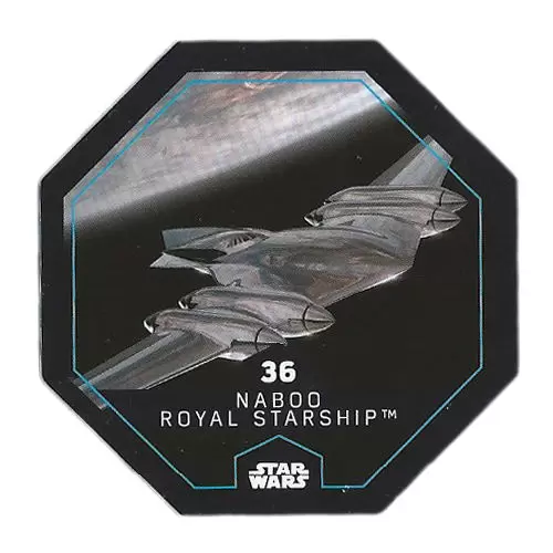Cartes LECLERC : Star Wars  2015 - Naboo Royal Starship