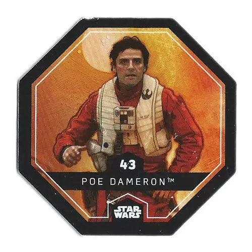 Cartes LECLERC : Star Wars  2015 - Poe Dameron