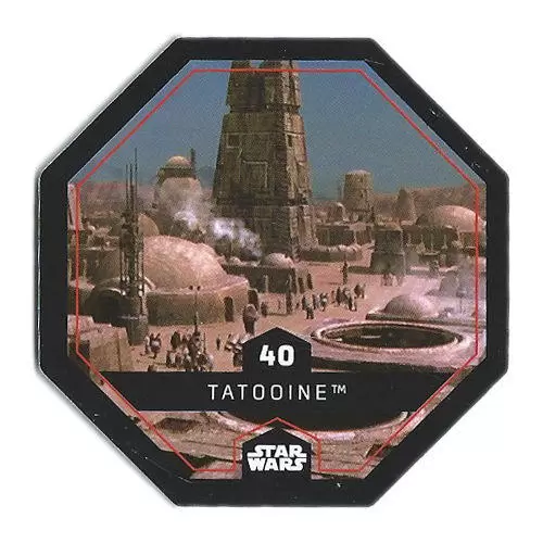 Cartes LECLERC : Star Wars  2015 - Tatooine