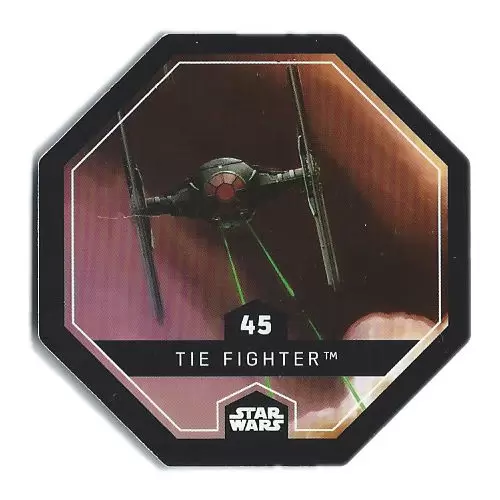 Cartes LECLERC : Star Wars  2015 - Tie Fighter