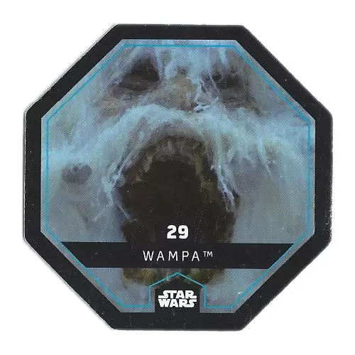 Cartes LECLERC : Star Wars  2015 - Wampa