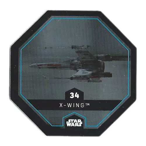 Cartes LECLERC : Star Wars  2015 - X-Wing