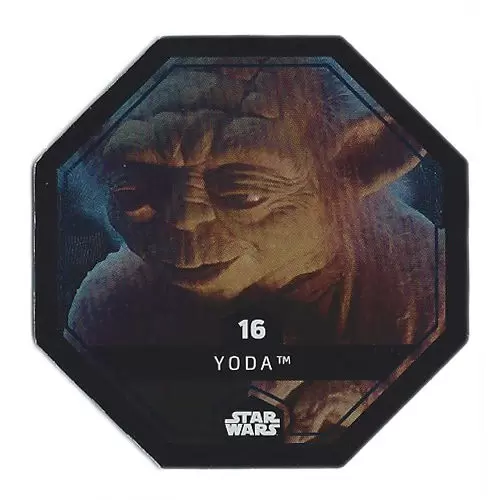 Cartes LECLERC : Star Wars  2015 - Yoda