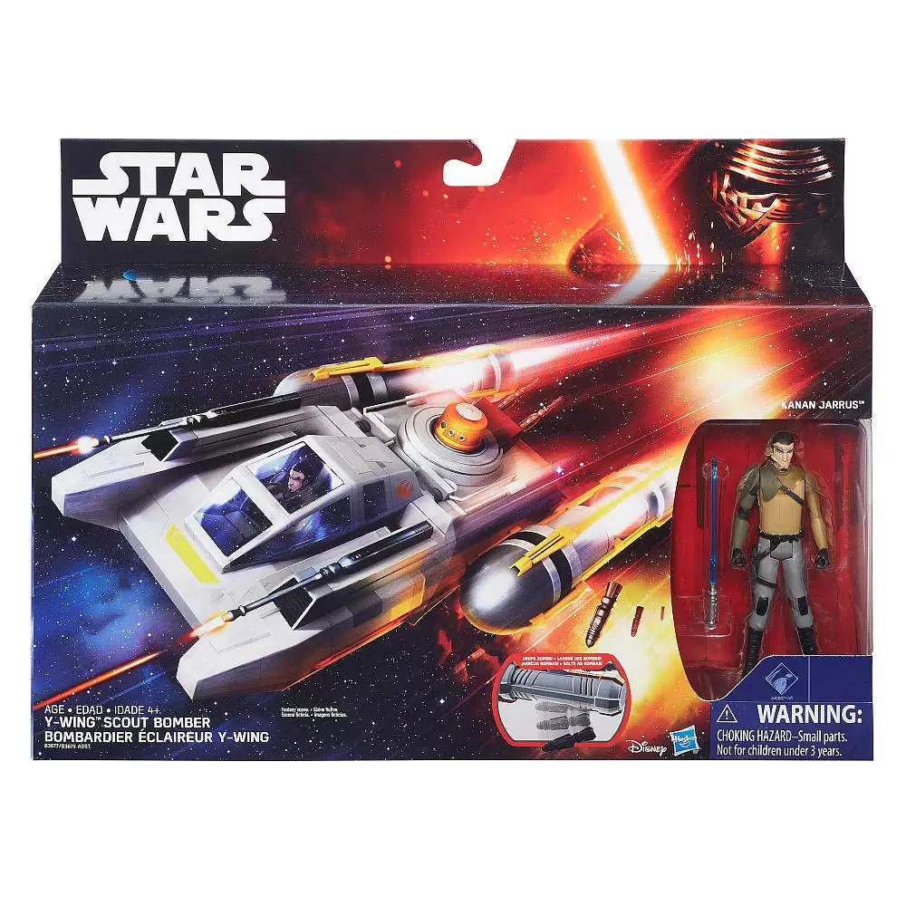 The Force Awakens - Y-wing Scout Bomber + Kanan Jarrus