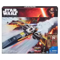 Poe's X-wing Fighter + Poe Dameron