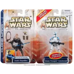 Anakin Skywalker and Clone Trooper Lieutenant (Value Pack)