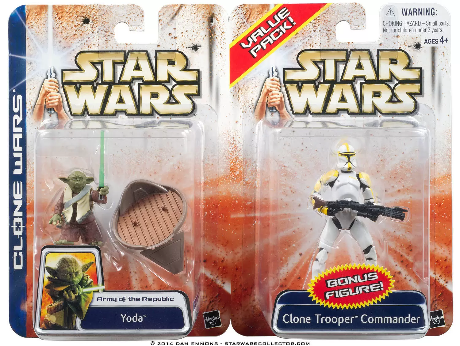 Clone Wars - Yoda and Clone Trooper (Value Pack)