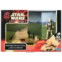 Armored Scout Tank with Battle Droid