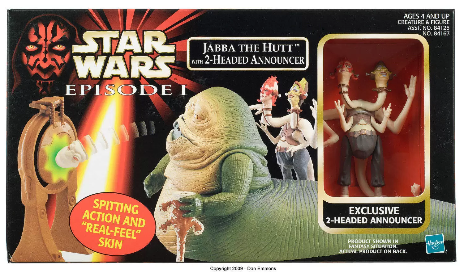 Episode 1 - Jabba the Hutt with 2-Headed Announcer figure