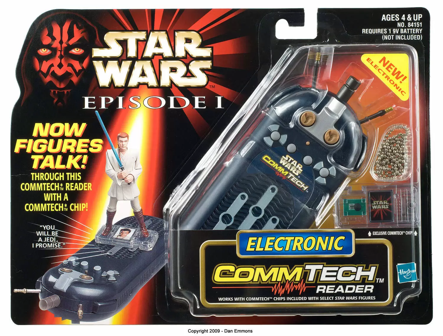 Star Wars Episode 1 Electronic CommTech Reader 1998 Hasbro 