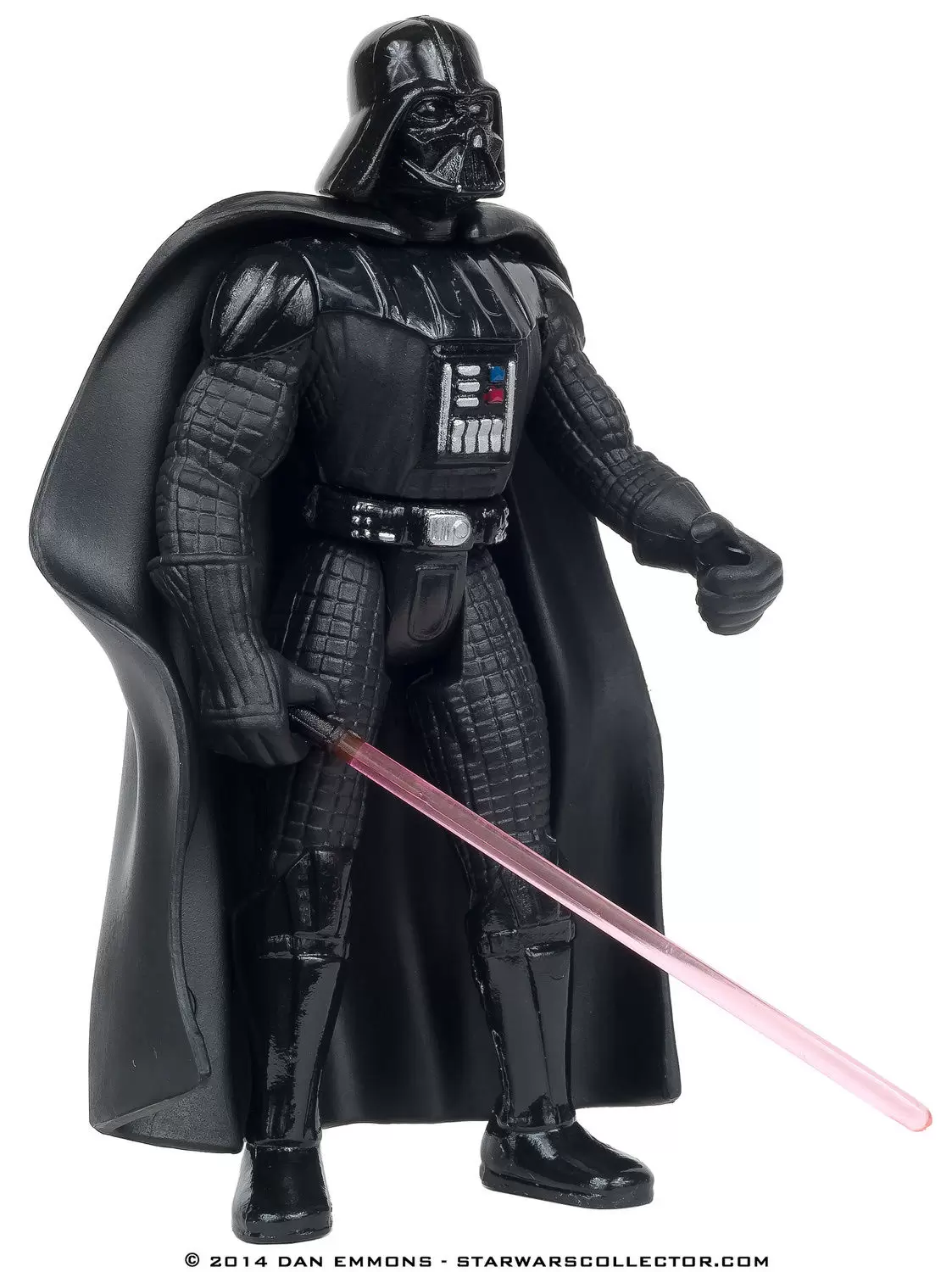 Power of the Force 2 - Darth Vader with Lightsaber and Removeable Cape