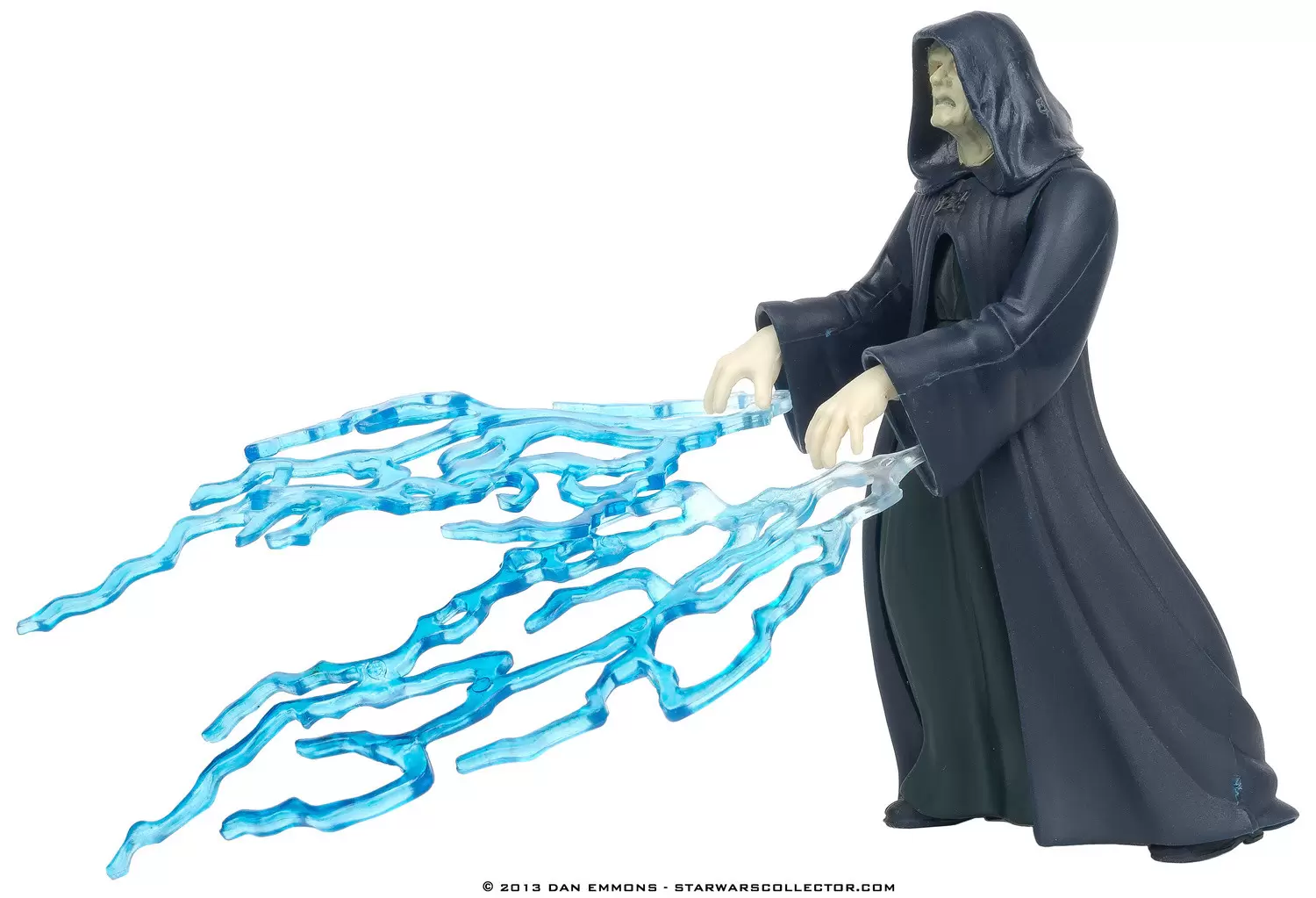 Emperor Palpatine with Lightning Bolts (Flashback) - Power of the Force 2  action figure
