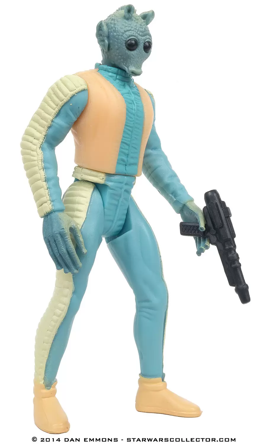 Power of the Force 2 - Greedo with Rodian Blaster Rifle