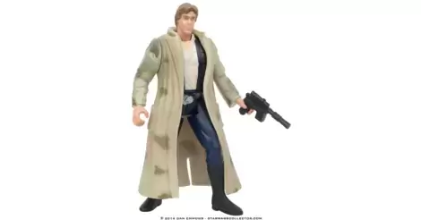 STAR WARS-POWER of THE FORCE Loose-Han Solo Bespin Doux marchandises 