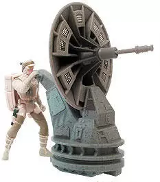 HOT REBEL SOLDIER & laser cannon Power of force II NEW 1996 STAR WARS 