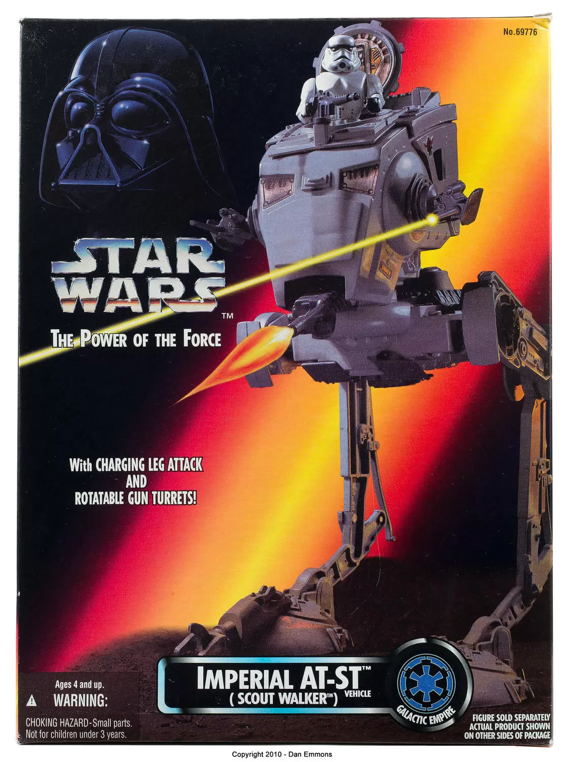 Imperial AT-ST (Scout Walker) - Power of the Force 2 action figure