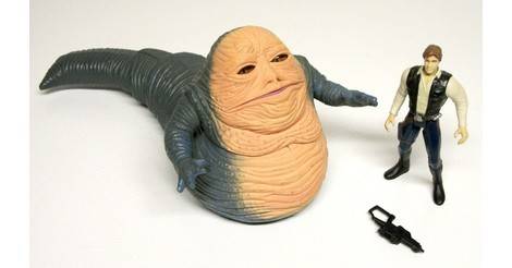 jabba the hutt and han solo