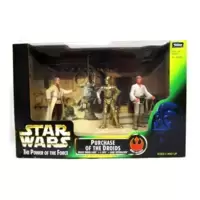 Purchase of the Droids (C-3PO, Luke Skywalker, Uncle Owen)