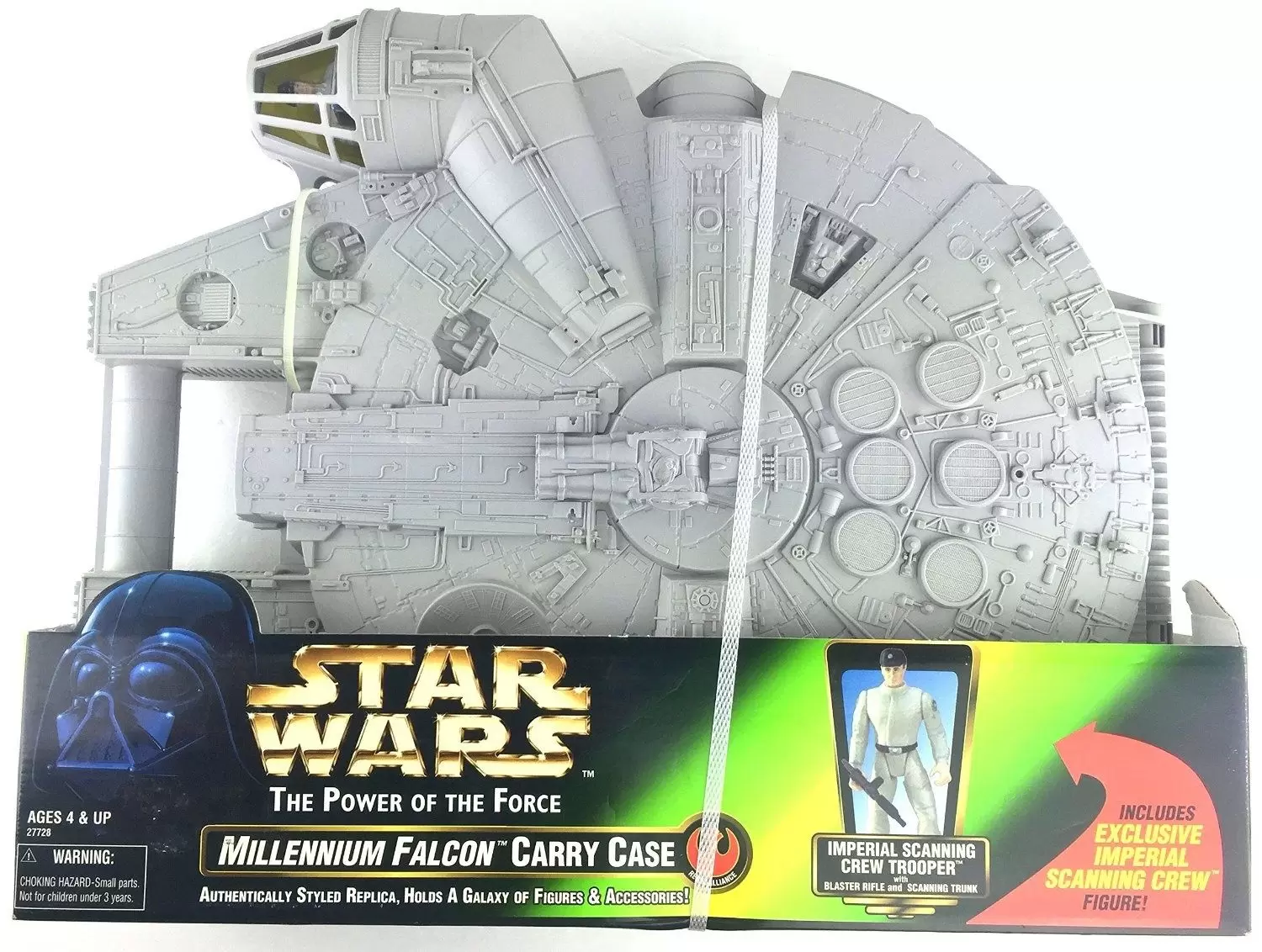 Power of the Force 2 - Millennium Falcon Carry Case + Imperial Scanning Crew Trooper