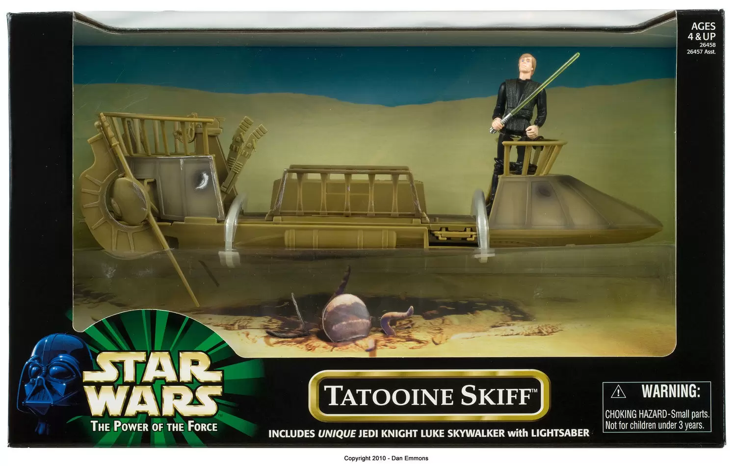 Power of the Force 2 - Tatooine Skiff with Luke Skywalker