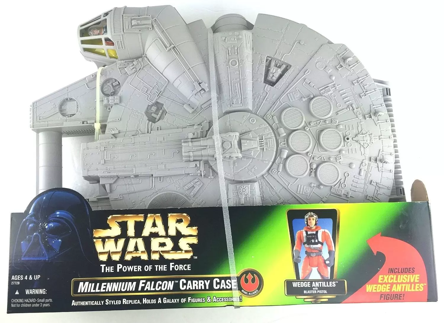 Power of the Force 2 - Millennium Falcon carry case + Wedge Antilles