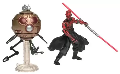 Power Of The Jedi - Darth Maul with Sith Attack Droid