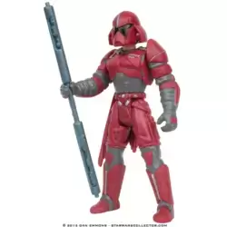 Luke Skywalker in Imperial Guard Disguise