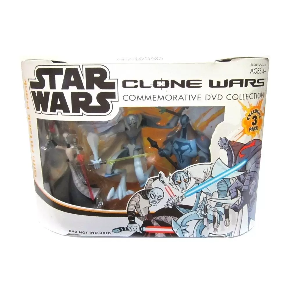 Clone Wars Animated - Sith Attack Pack (2005 Walmart Exclusive)