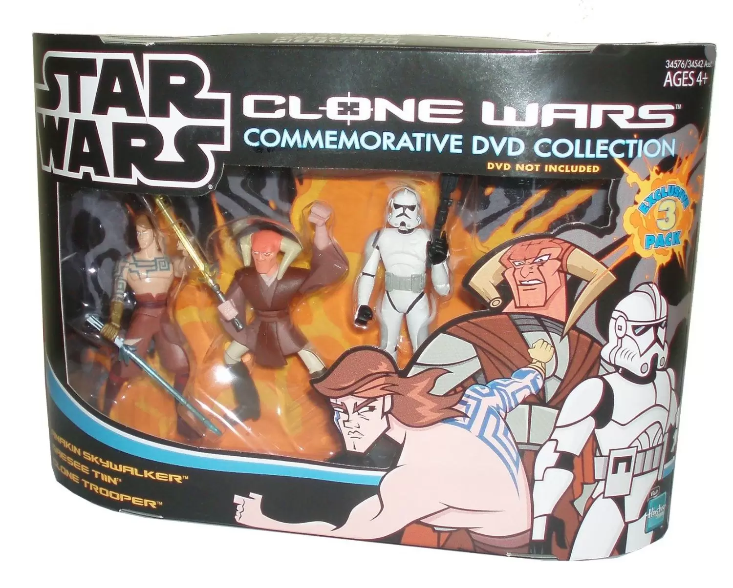 Commemorative DVD Collection STAR WARS: CLONE WARS Volume 2 Pack 1 