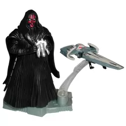 Darth Maul with Sith Infiltrator from Trophy Assortment