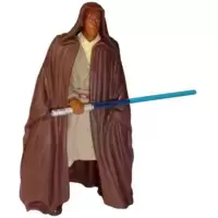 Mace Windu with Lightsaber and Jedi Cloak