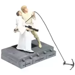 Luke Skywalker & Princess Leia Organa Swing to Freedom