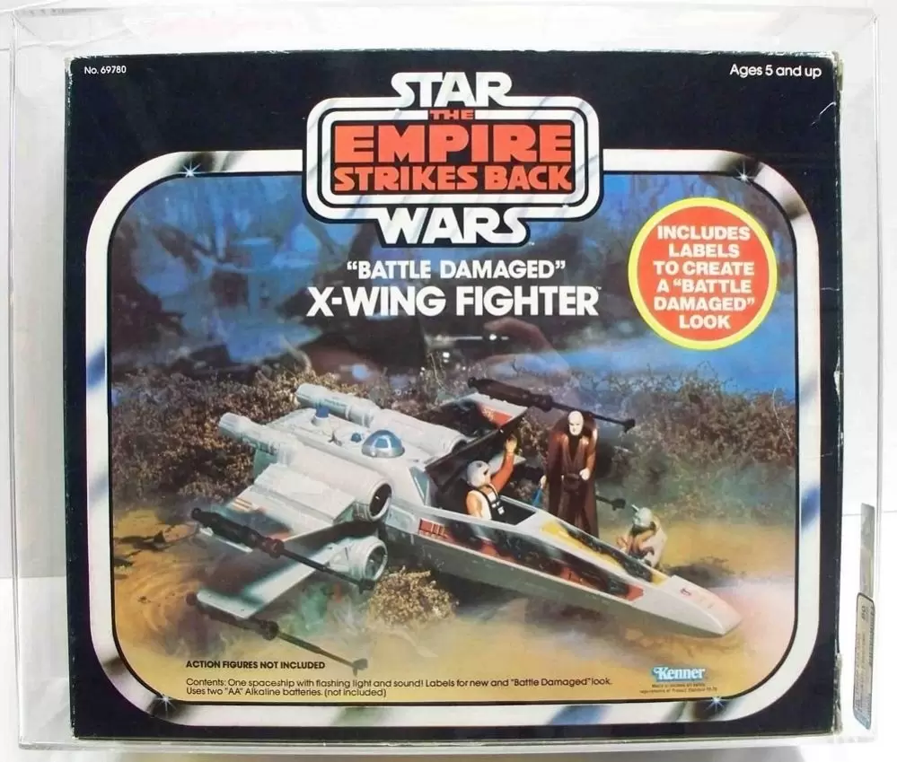 Vintage Star Wars (Kenner) - Battle Damaged X-Wing Fighter