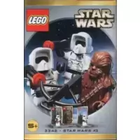 Chewbacca and 2 Biker Scouts Minifig Pack - Star Wars #3