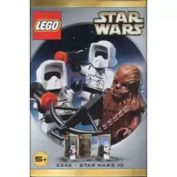 Chewbacca and 2 Biker Scouts Minifig Pack - Star Wars #3