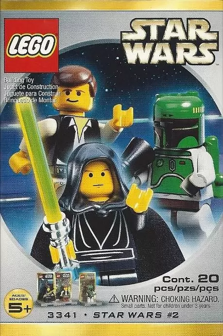 LEGO Star Wars - Luke Skywalker, Han Solo and Boba Fett Minifig Pack - Star Wars #2
