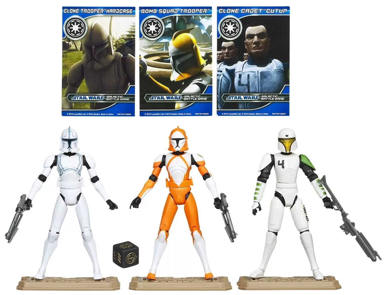 Movie Heroes (Darth Maul Package) - Republic Clone Troopers (Republic Troopers)